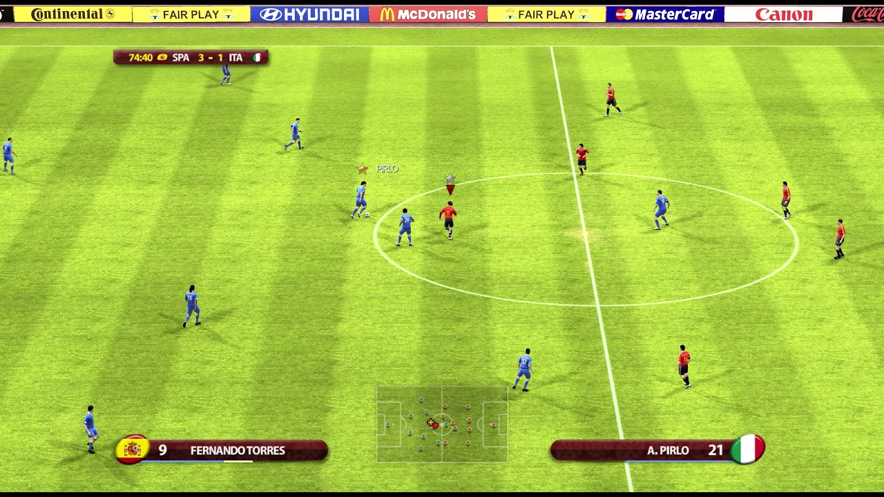Игровой процесс UEFA Euro 2008 PS3 UHD [4K60FPS]