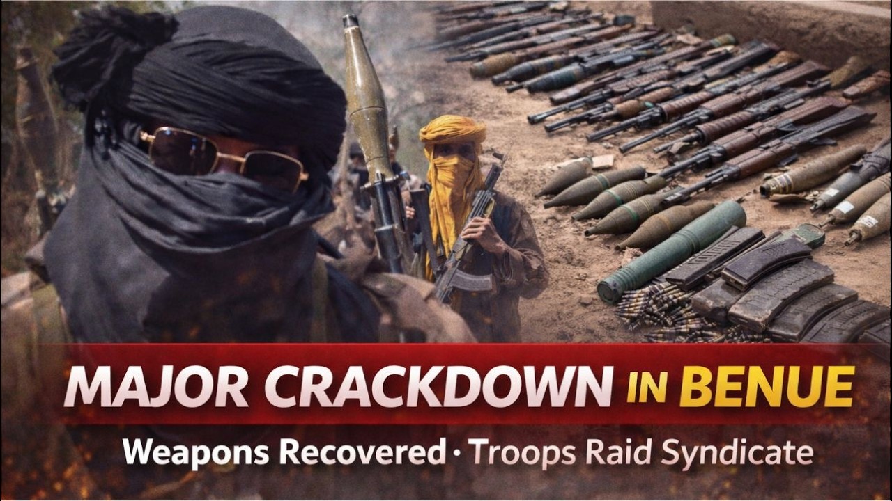 SHOCKING UPDATES‼️ Troops Recovered Weapon at Benue