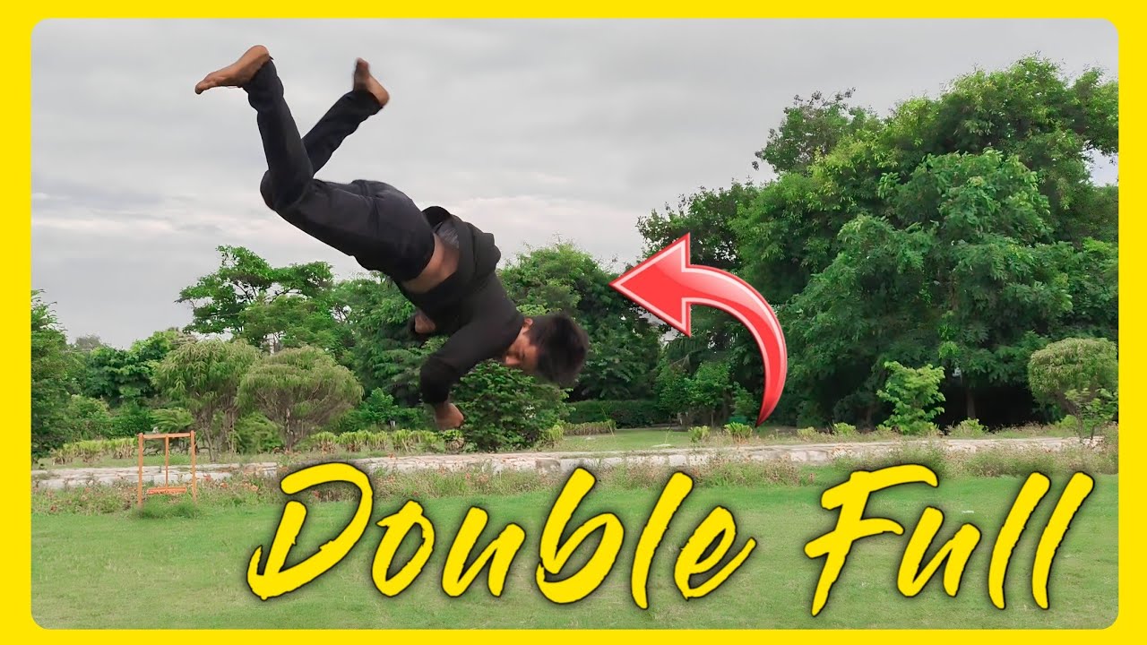 He Mastered His Double Full