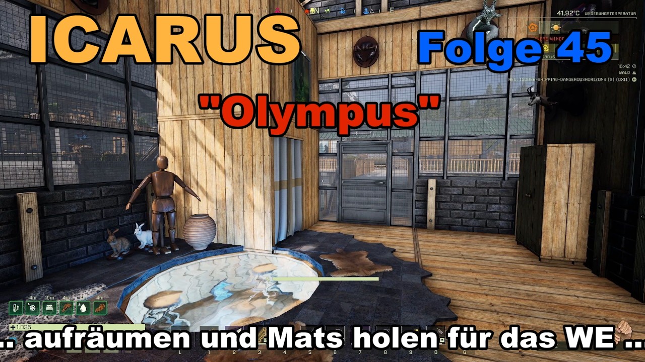 ICARUS #45-2026    ... aufräumen, nächste Mission vorbereiten und kleiner Tipp zu Elysium.