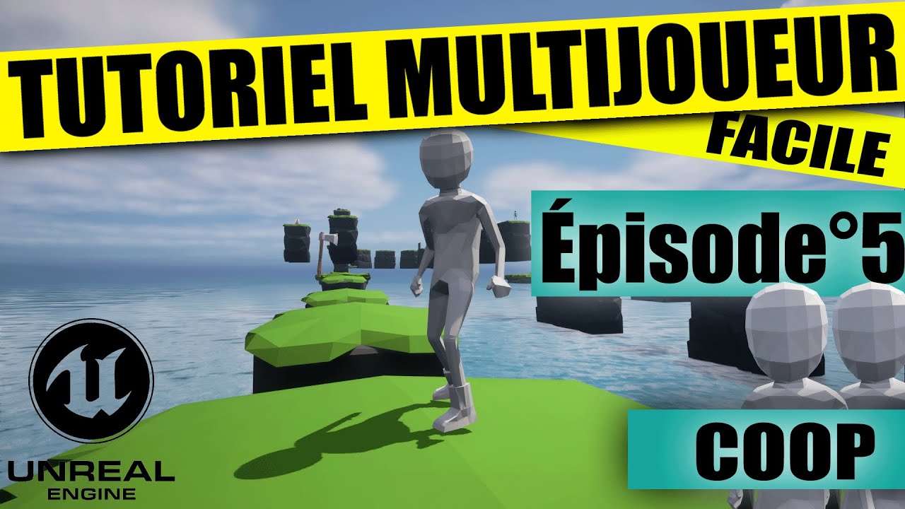 CRÉER un JEU de PLATEFORME en COOP sur Unreal Engine 5 ! #5
