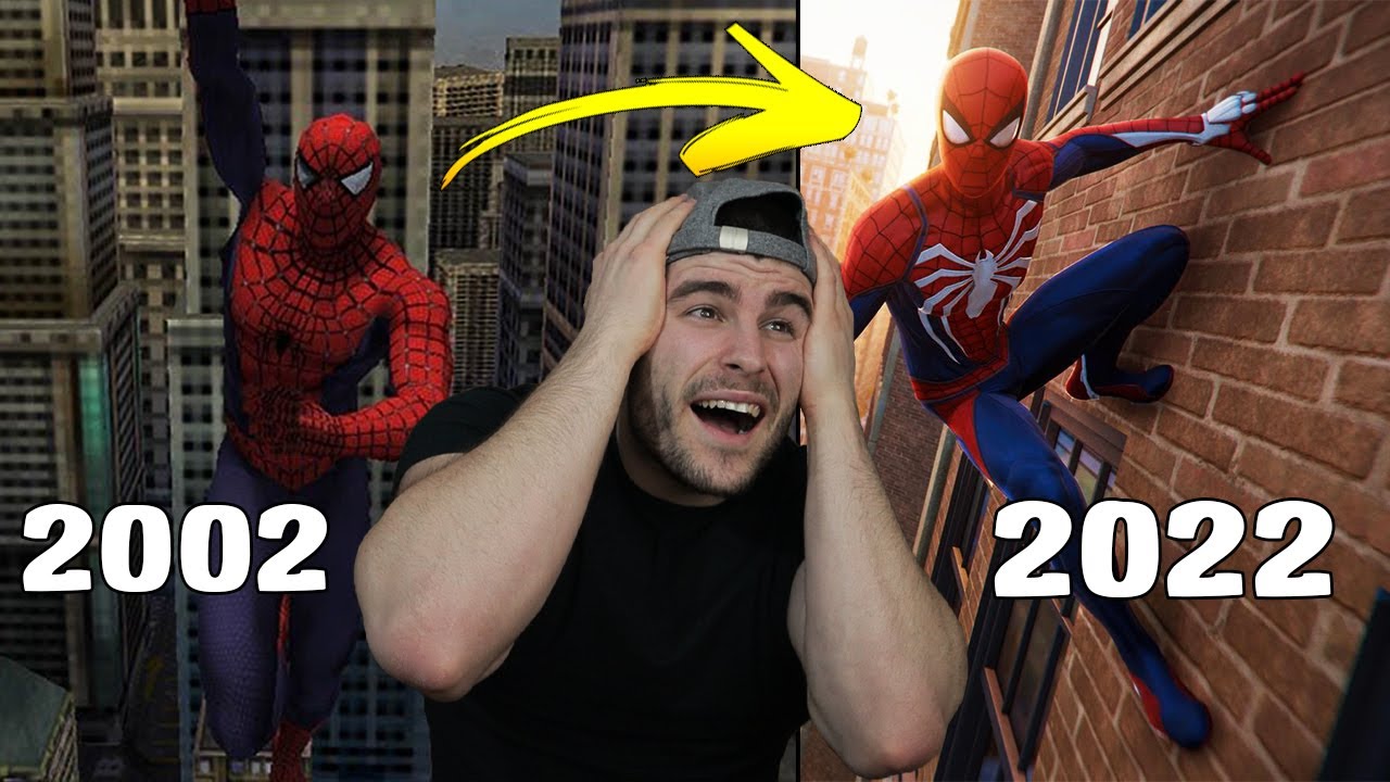 ЕВОЛЮЦИЯТА НА Spider-Man игрите