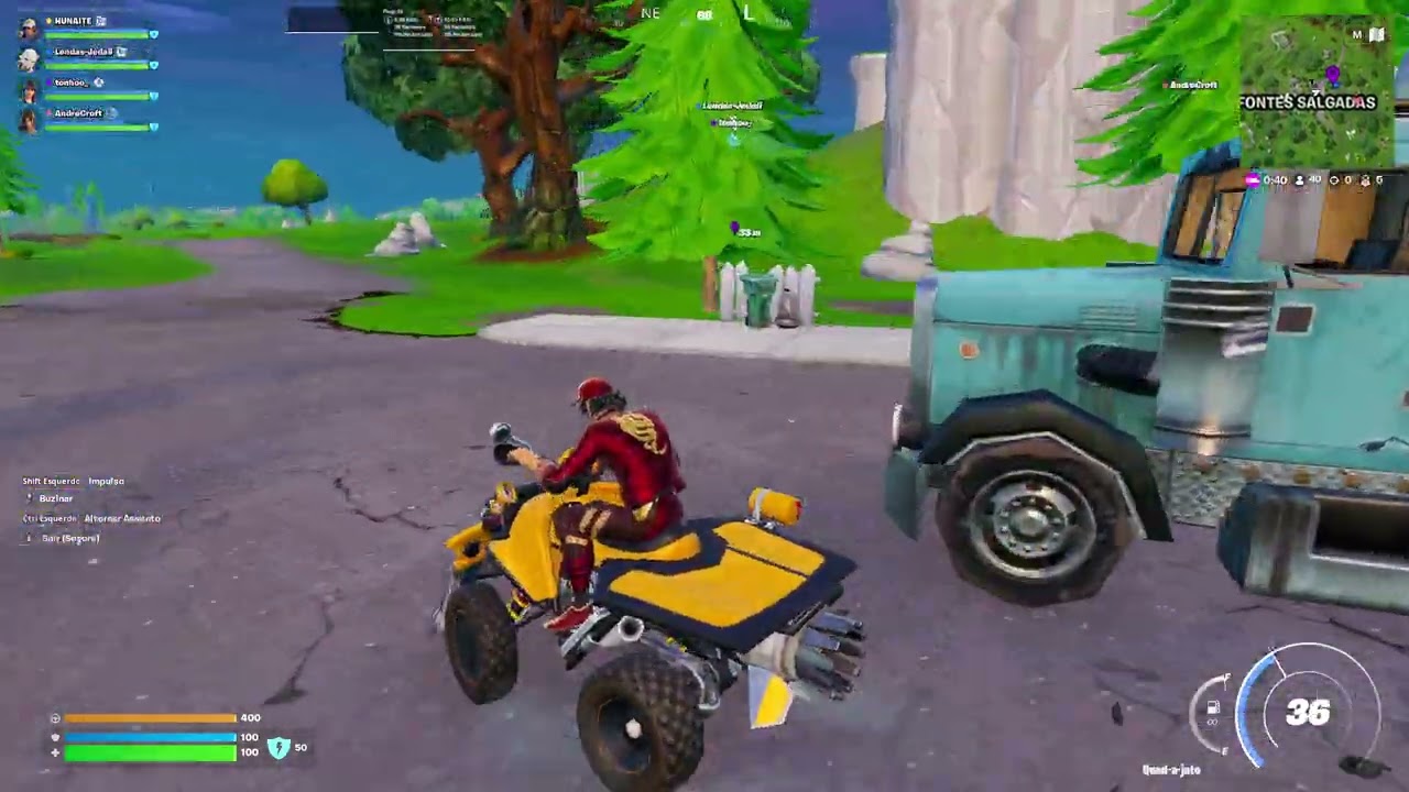 Fortnite Raiz Trocação - Gameplay  BRUCE LINDO (05/01/2026)