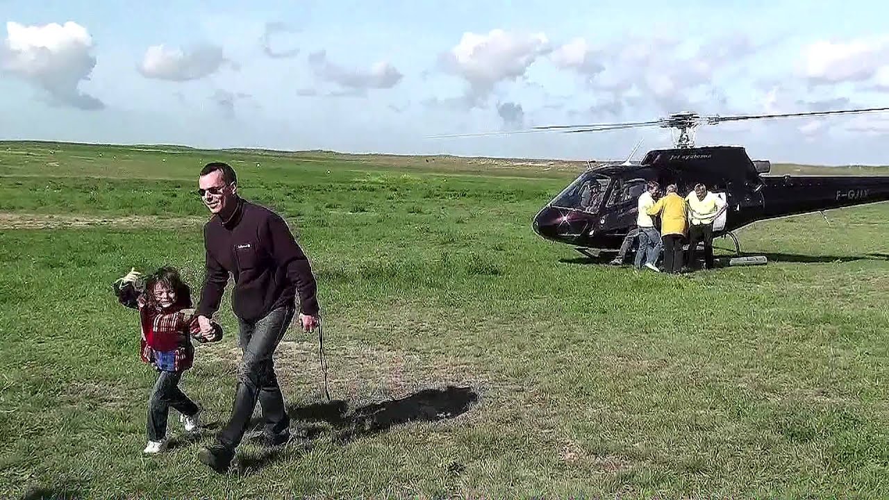 GRANVILLE VU DU CIEL -  HELICOPTERE ECUREUIL  (HD)