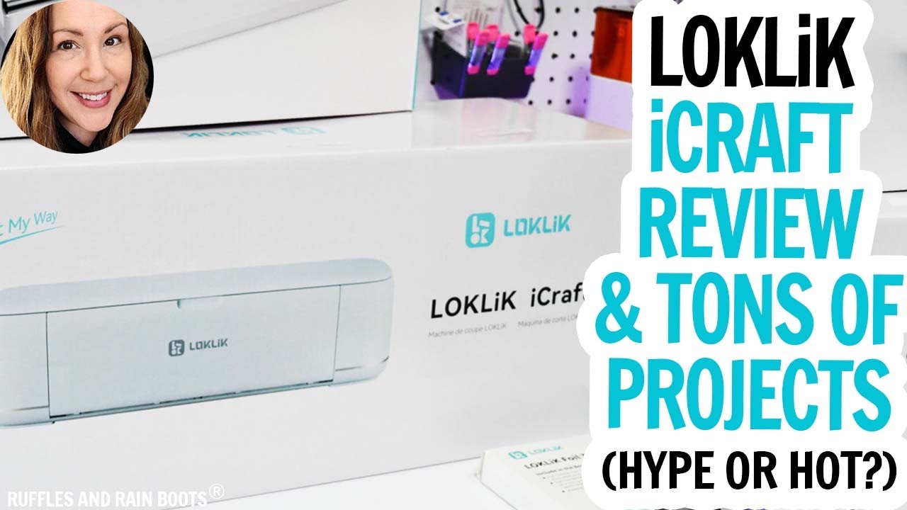 LOKLiK iCraft Review / LOKLiK Review / Cutting Machine / CrIcut Alternative