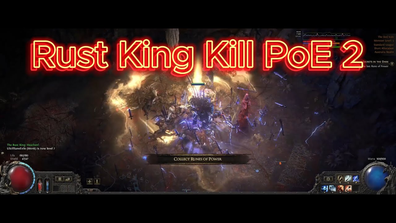 My First Kill: Rust King Obelisk Of Rust Kill PoE 2 Beta Early Access #poe2