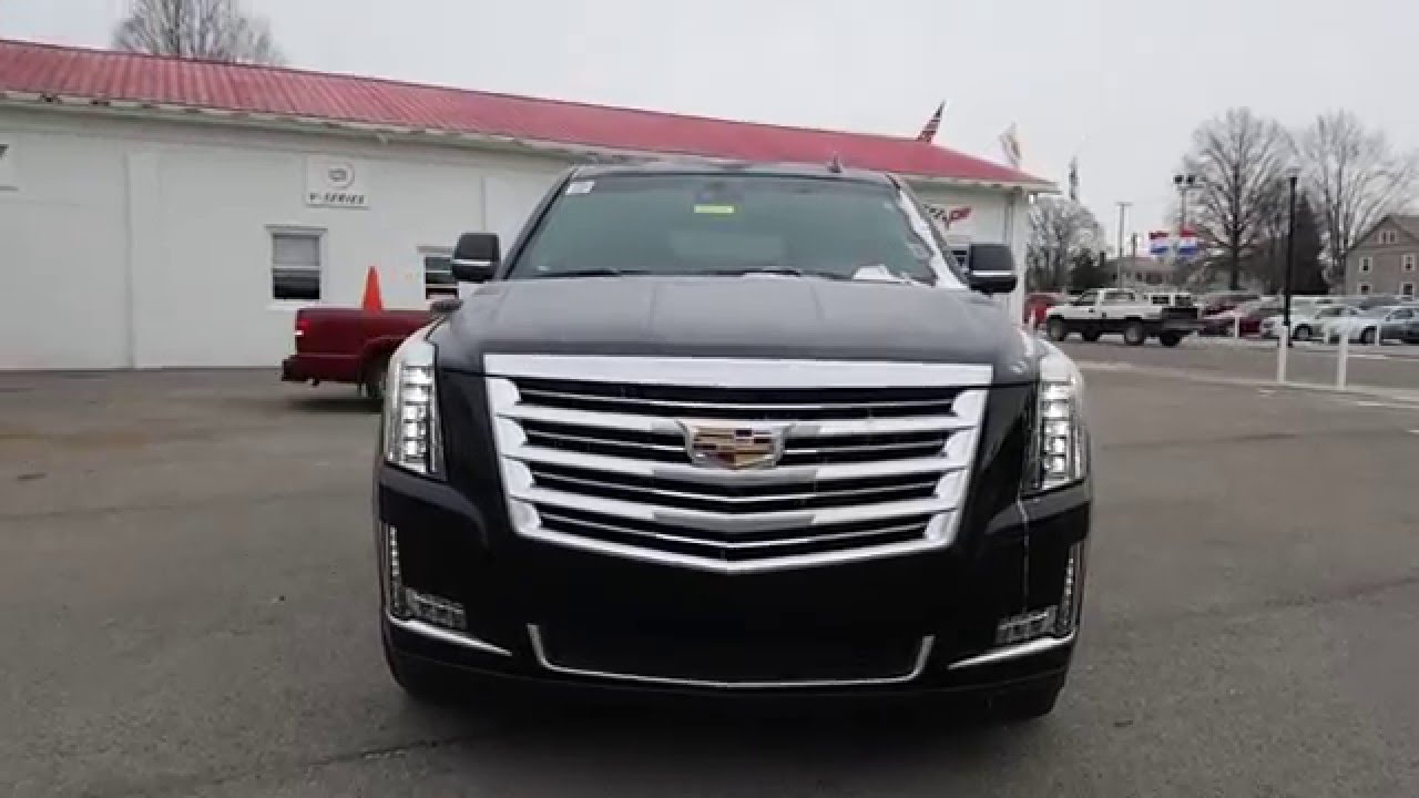 2016 Cadillac Escalade Platinum Walk Around
