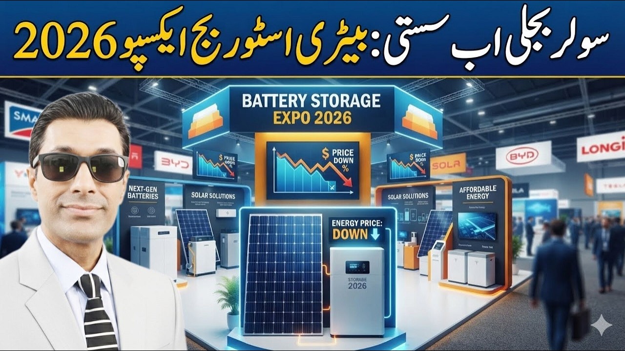 Solar Panel Price down in Pakistan | Lithium Battery Rates, Energy Storage Options