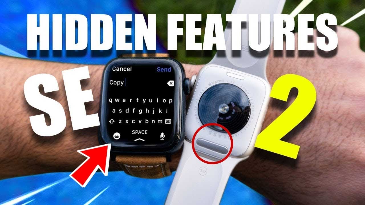 100+ Apple Watch SE 2 - HIDDEN KEYBOARD,  Tips & Trick
