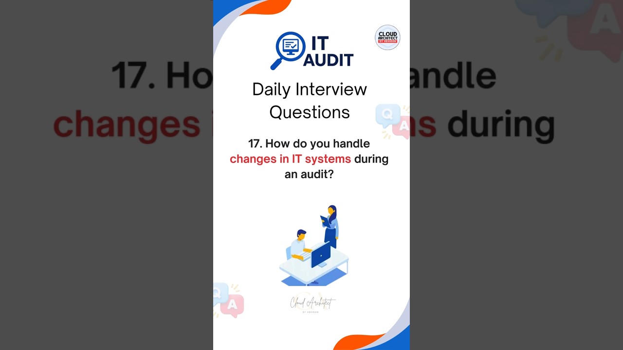 IT Audit Interview Questions | ITGC | IT Audit | SOX #itaudit #itcompliance #socanalyst