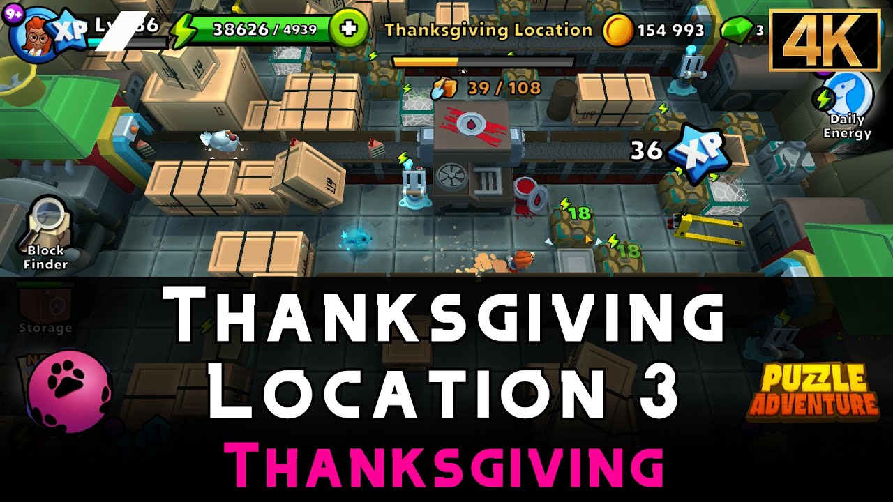Thanksgiving Location 3 | Thanksgiving | Puzzle Adventure