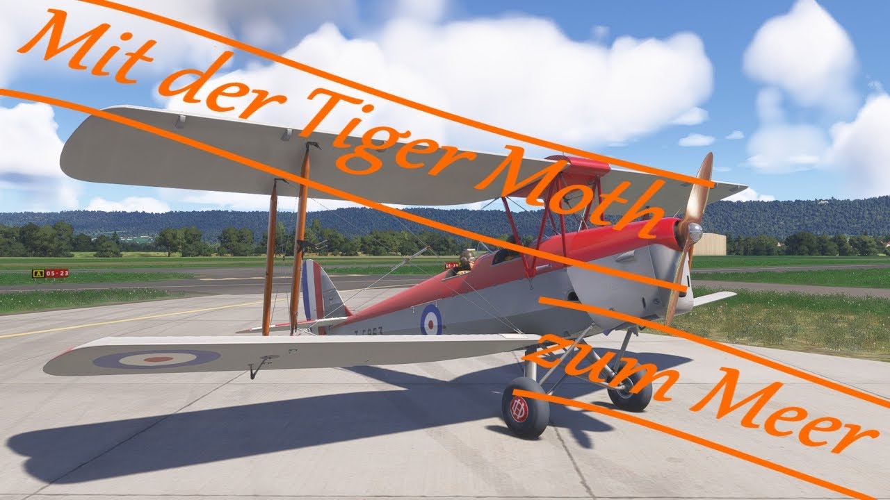 MSFS 2024 | Mit der Tiger Moth unterwegs in Niedersachsen