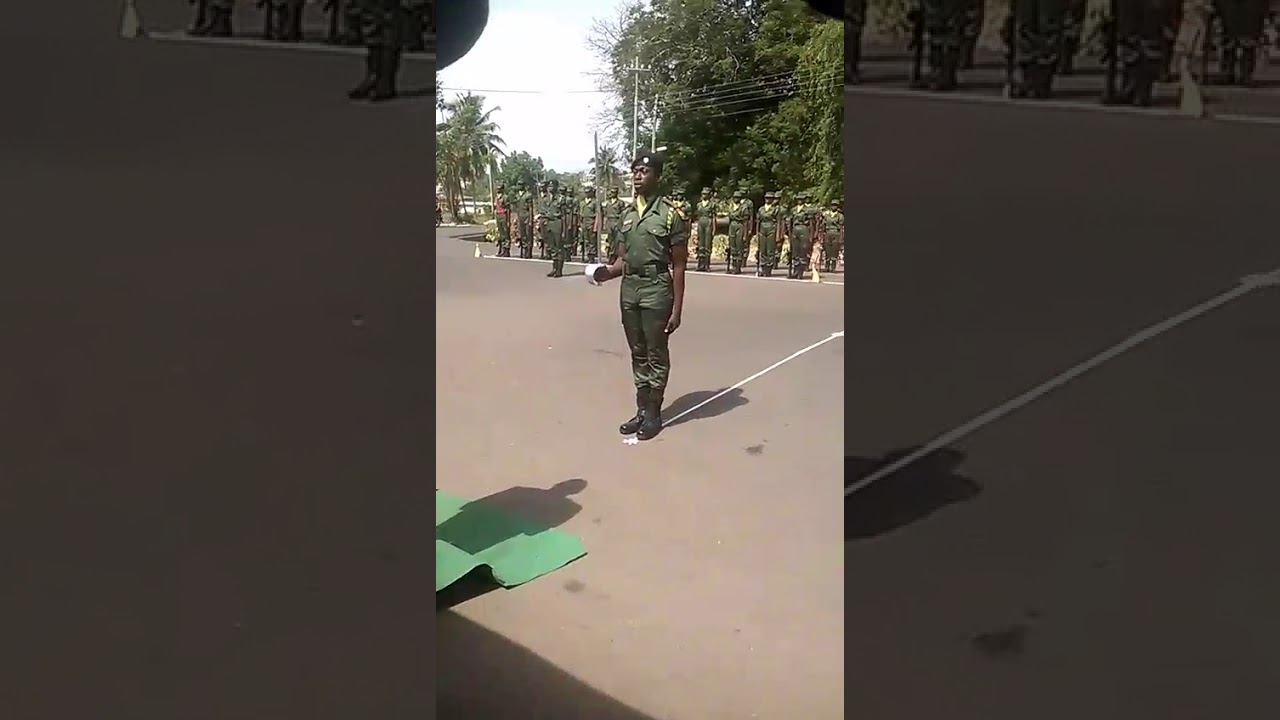 Mawuli Army Cadet 2016-2017 5th change in command parade