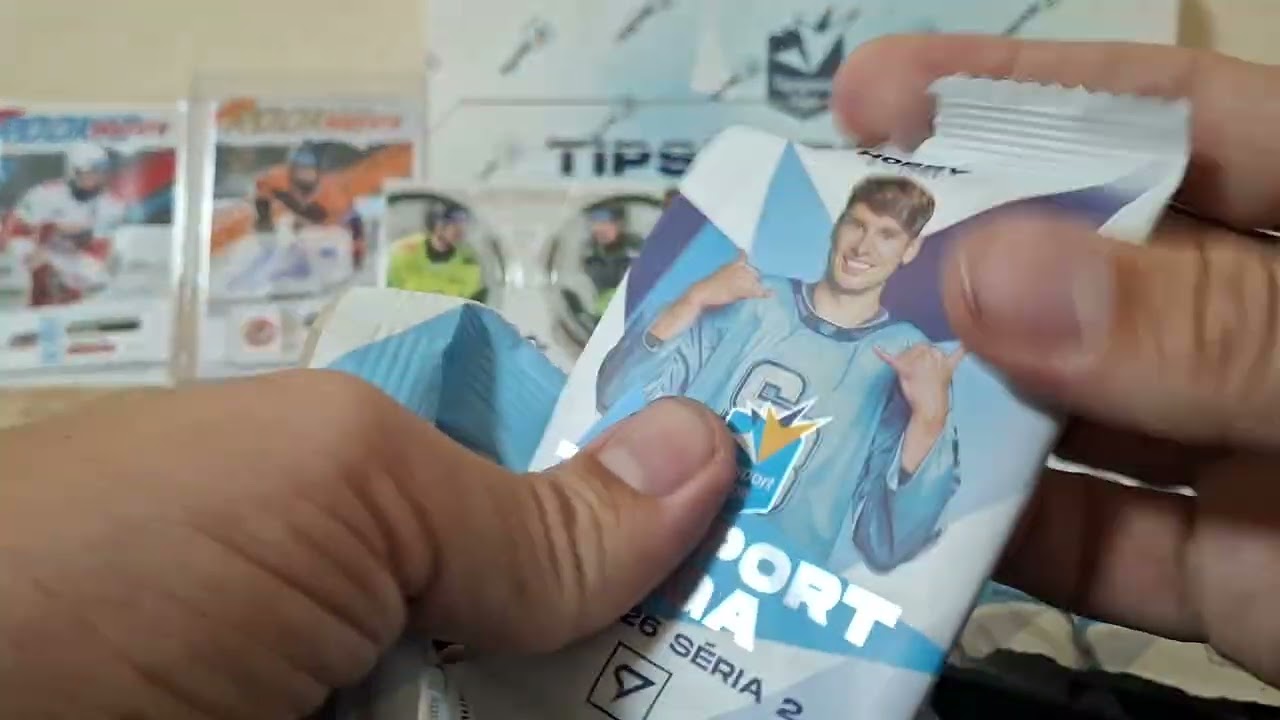 Tipsport Liga 2025/26 s.2 Sportzoo UNBOXING kolekcie hokejových kariet Hobby Box a Exklusiv Box