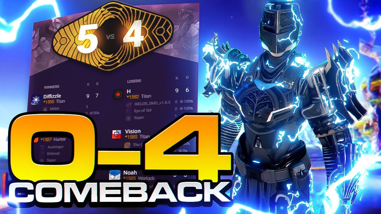 0-4 Comeback against a stacked team in Trials of Osiris...