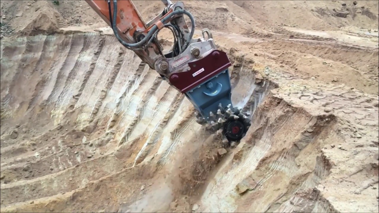 Rockwheel Fräse D20 und D30 im Einsatz
