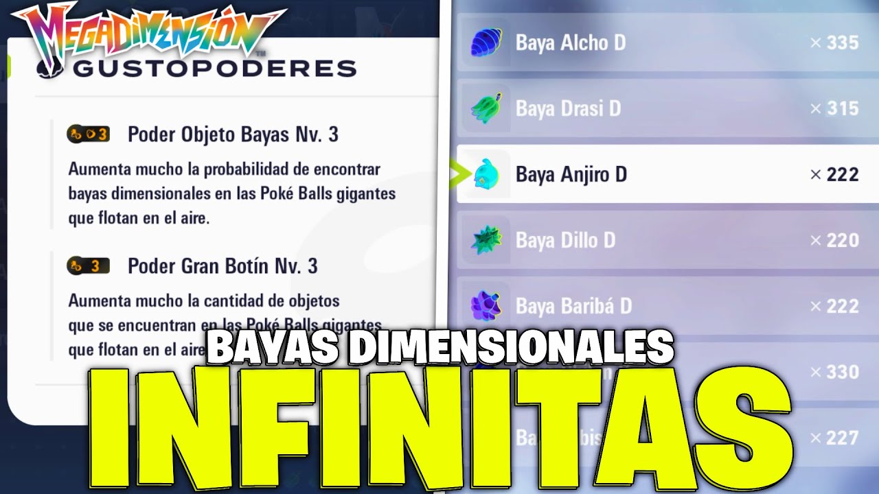 🫐 ♾️ COMO CONSEGUIR (FARMEAR) BAYAS DIMENSIONALES INFINITAS! DLC MEGADIMENSIÓN POKÉMON LEYENDAS Z-A