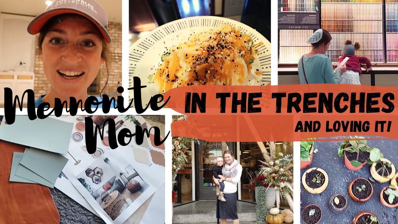GETTING IT ALL DONE: Cooking, Chores, Home Renovations | DITL of a Mennonite Mom Vlog