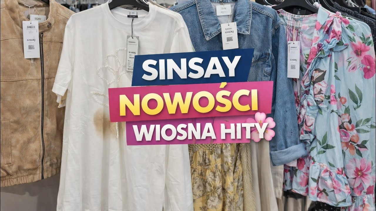 CO NOWEGO W SINSAY? 🌸 Wiosenne hity i modne ubrania
