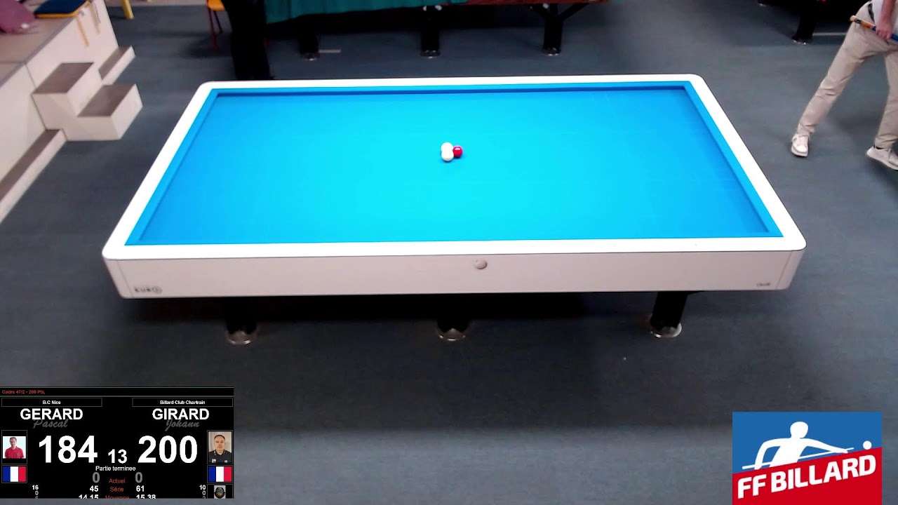 Billard 2 - CHAMPIONNAT DE FRANCE DE CADRE N1