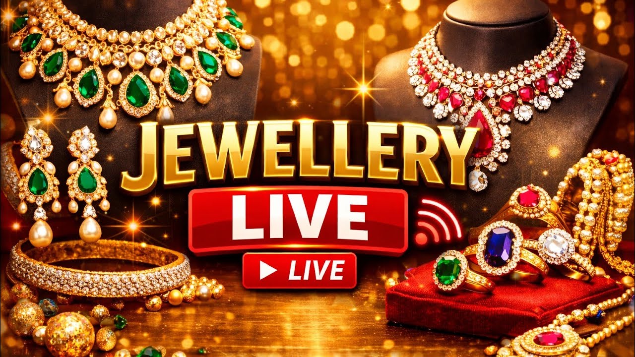 Jwellwery live is on .Bk no..9310575196