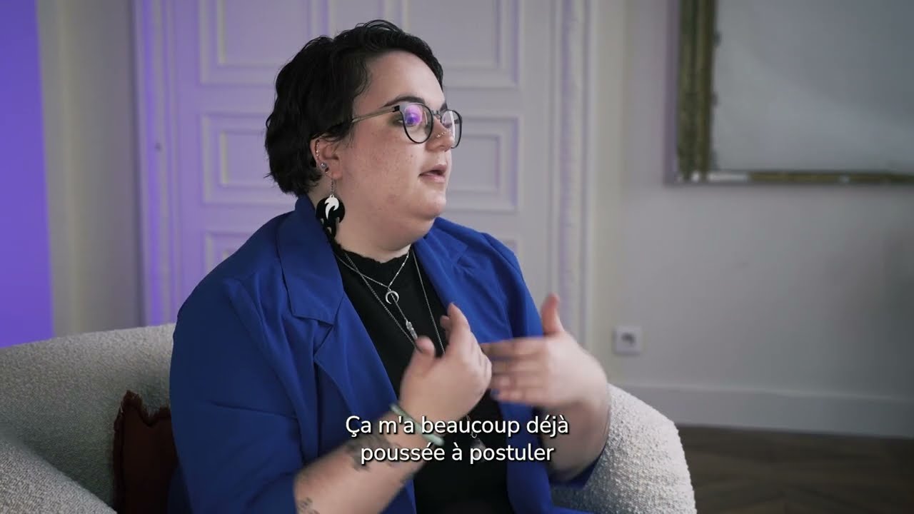 Evan, Alumni de l'Apple Foundation Program 100% Femmes