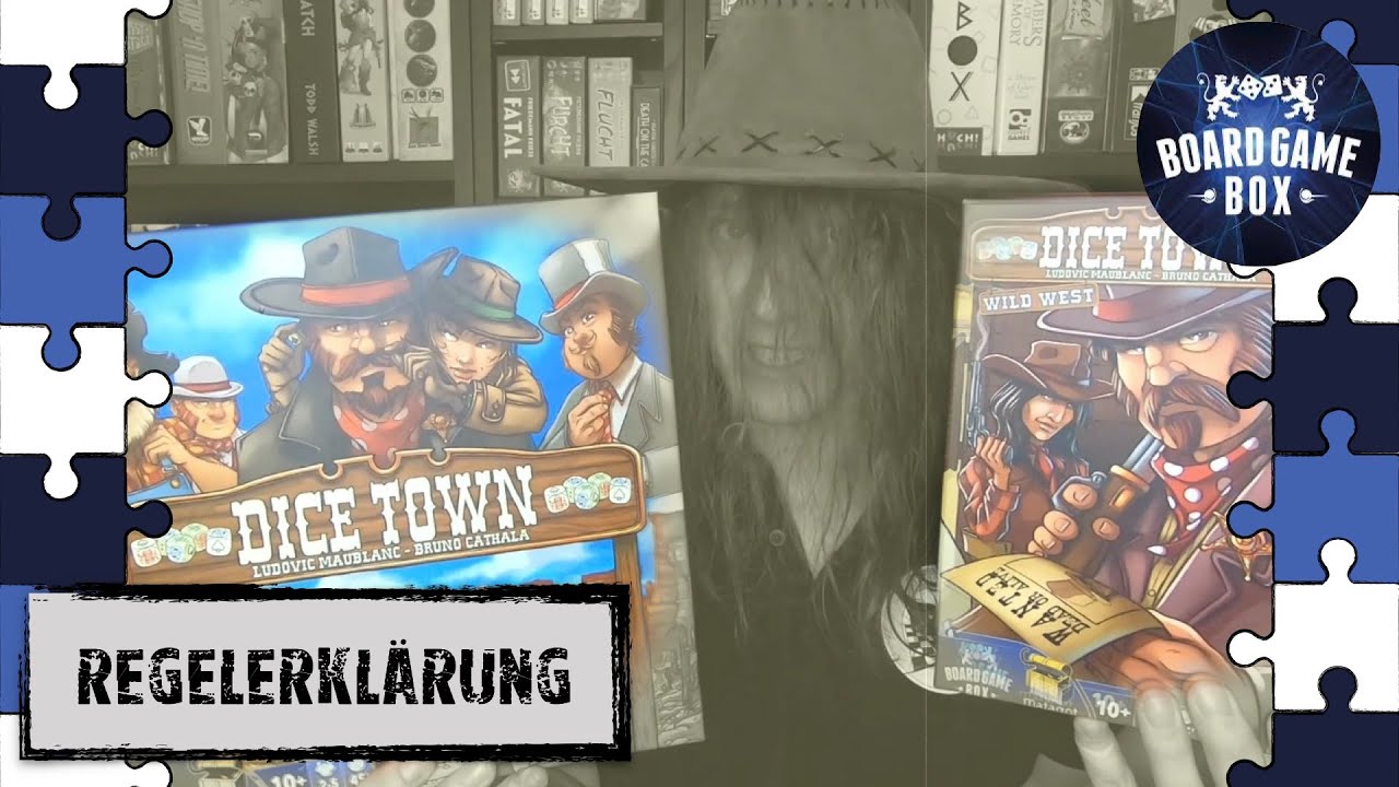 #Regeln - Dice Town & Wild West Erweiterung (Board Game Box)
