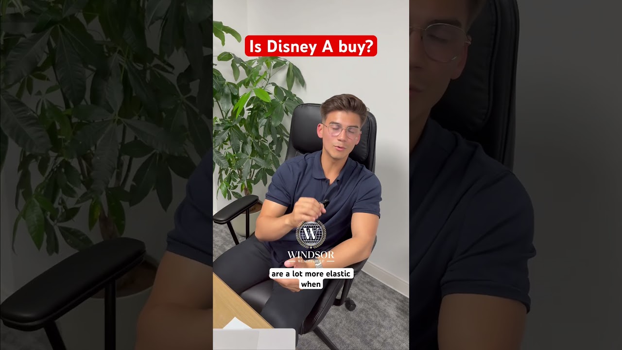 Are you adding Disney to your portfolio? #disney #stockmarket #economy #finance #wealth #politics