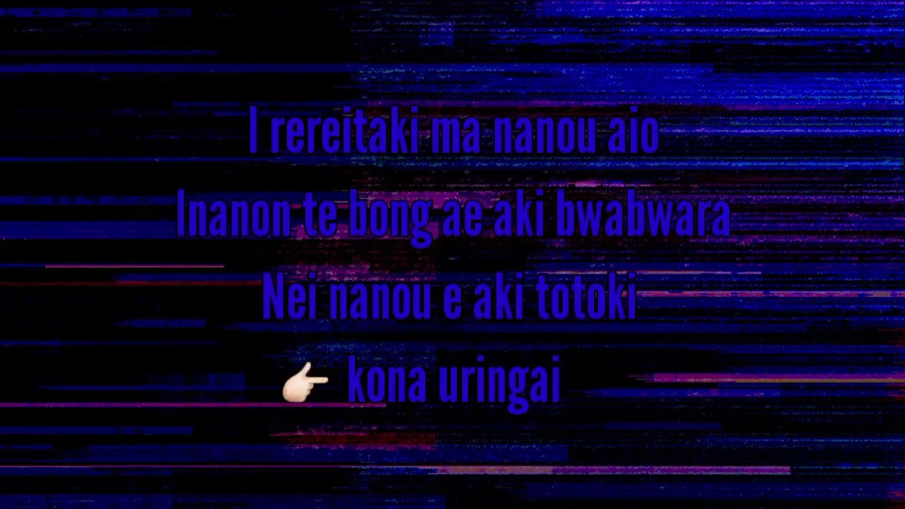 Ieakinan Te Iango N Rikirake (Karaoke)