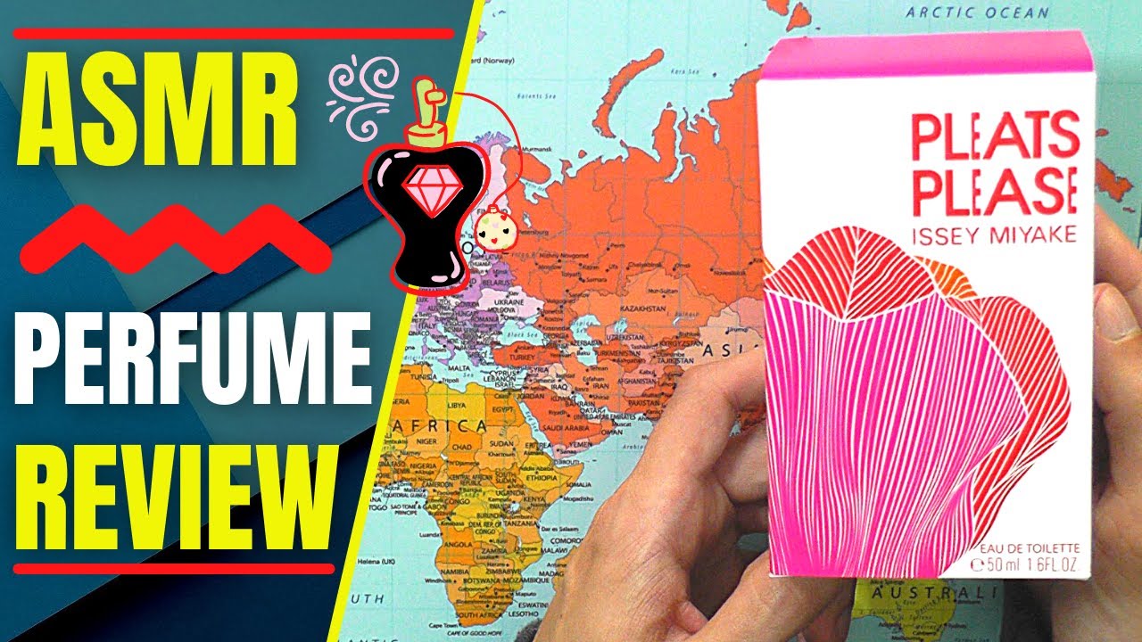 [10 minute ASMR]: PERFUME REVIEW | Show & Tell | Quiet Whisper | Crinkles/Cardboard/Glass Tapping