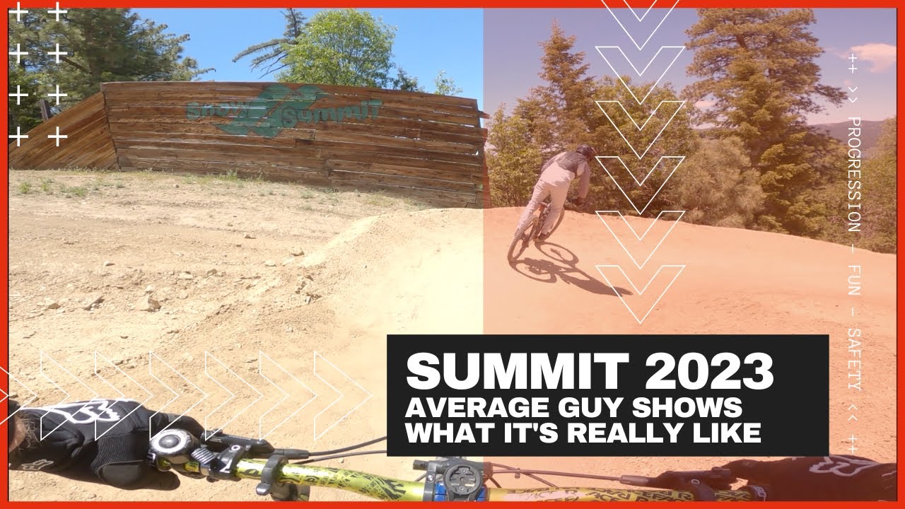 Summit Bike Park 2023 - MTB dude rides the fun stuff
