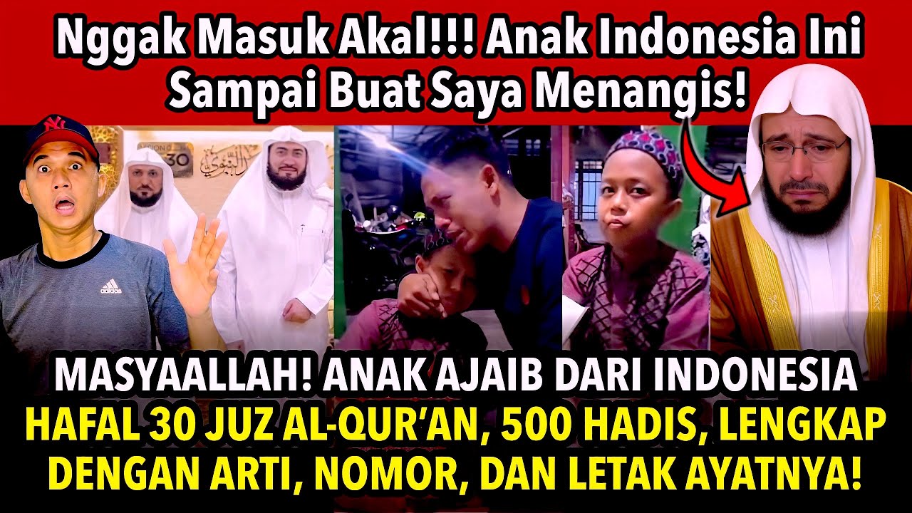 Masyallah‼️ Nggak Masuk Akal!!! Anak Indonesia Ini Sampai Buat Saya Menangis! 