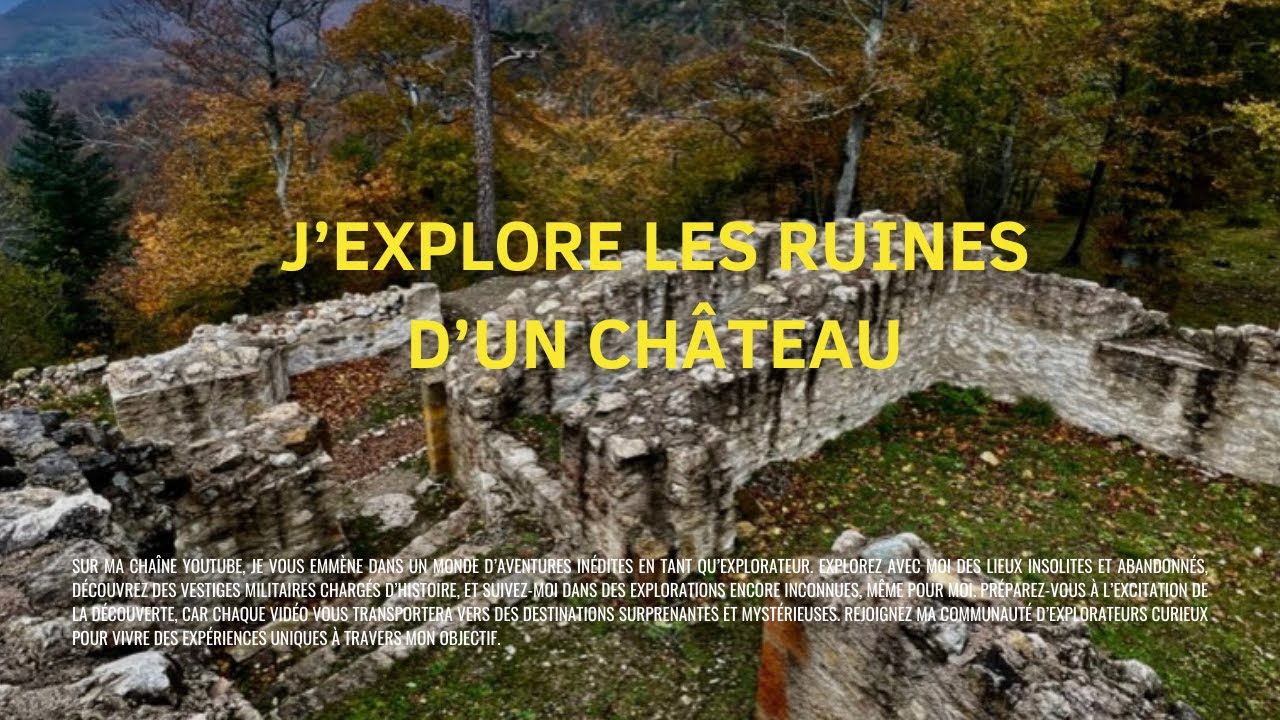 J'explore le château de Rochefort