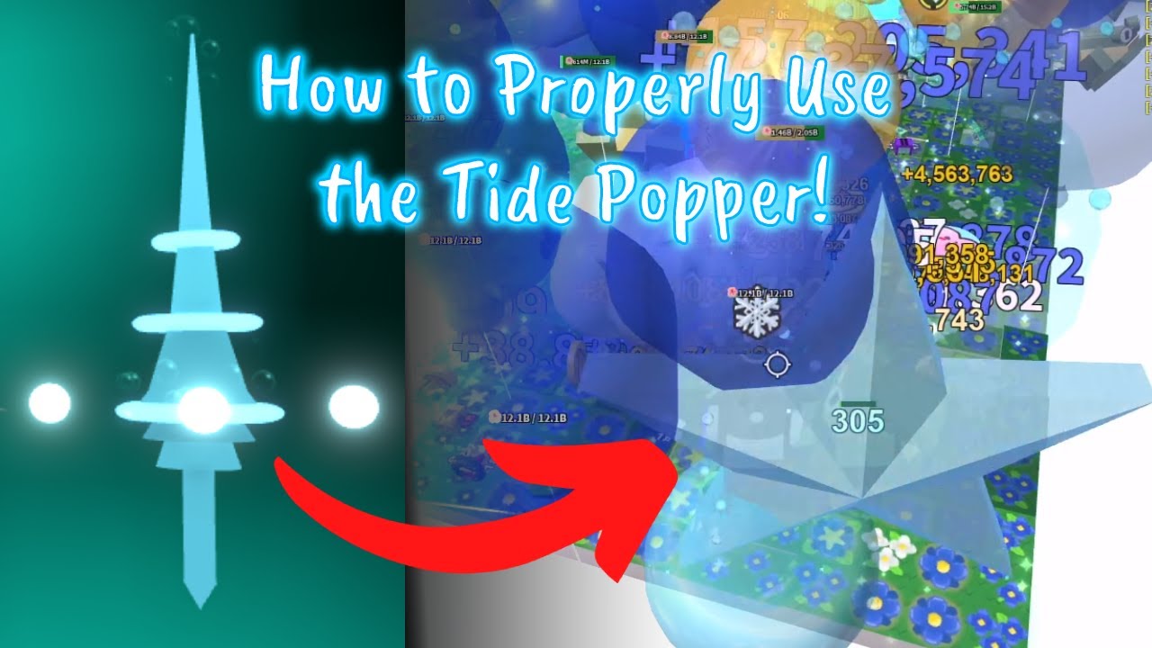 How to PROPERLY Use the *Tide Popper* | Bee Swarm Simulator