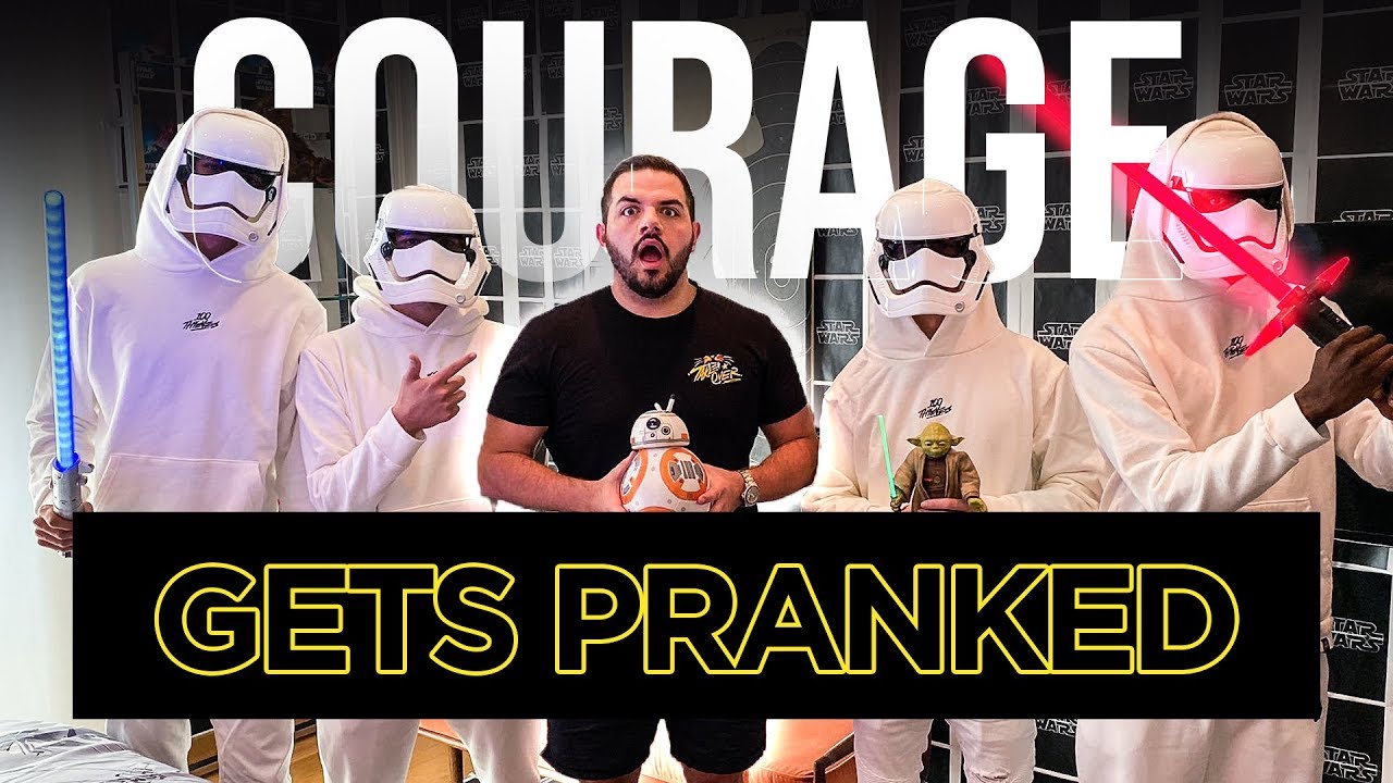 CouRageJD Star Wars Room Prank