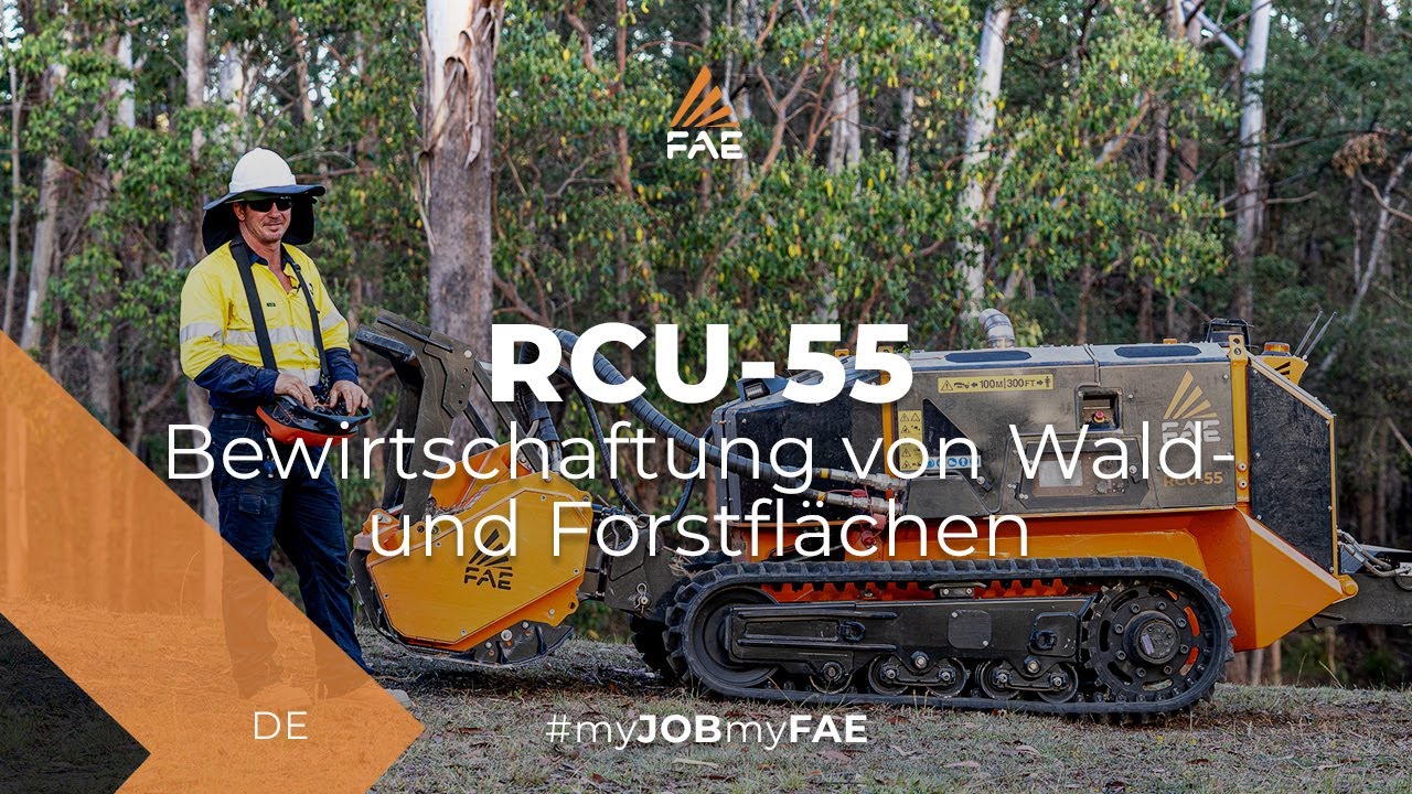 FAE RCU-55: Kompaktes, ferngesteuertes Raupenfahrzeug im Einsatz in Australia