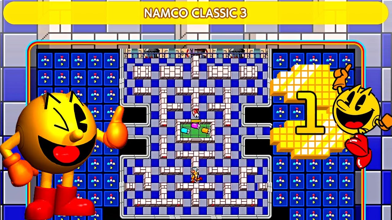 PAC-MAN 99 🍒 First Place Victory Win 🍒 Namco Classic 3 Design #21