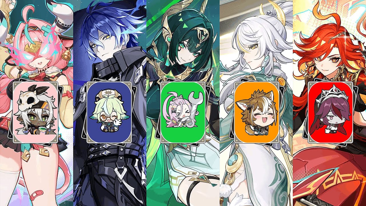 Top 5 DPS With 4 Star Supports