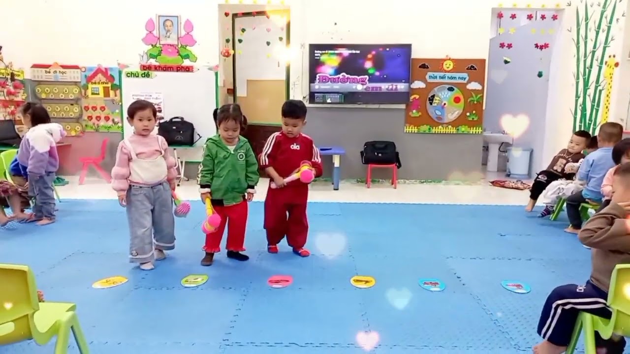 Trò chơi: Ai nhanh hơn - Lớp Mẫu giáo 3 tuổi A5 Trường Mầm non Tân Đồng (2/2026) 