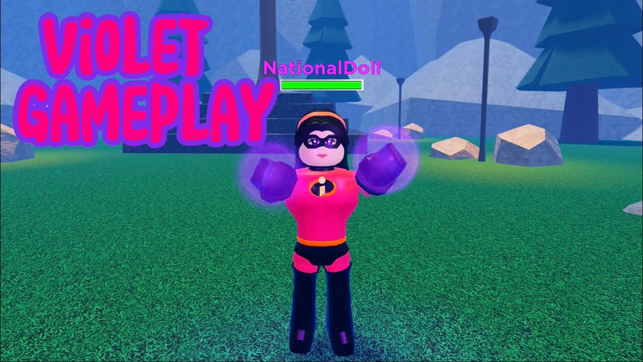 Violet heroes online world gameplay Roblox