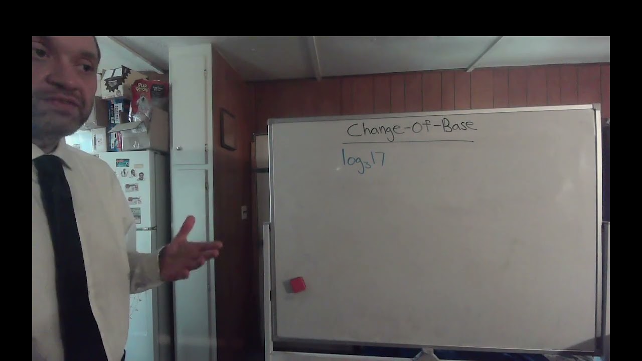 The Change of Base Formula for Logarithms