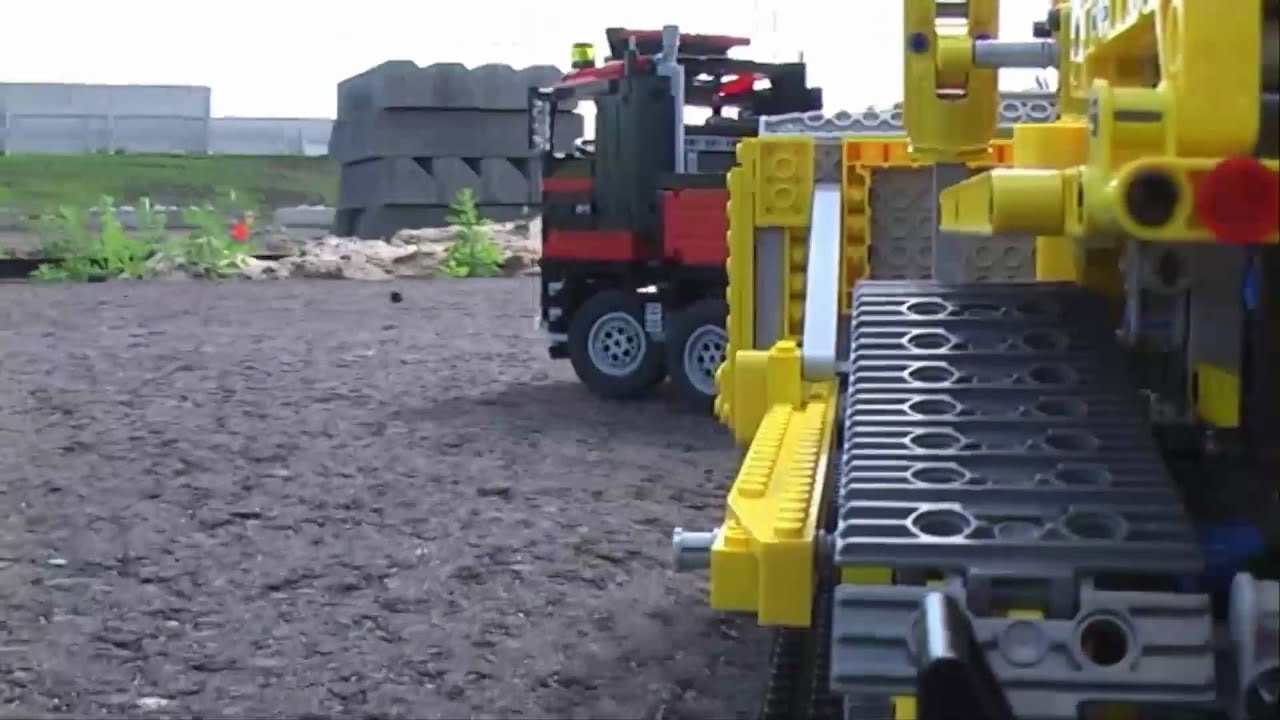 Technic Lego Truck with Lowloader