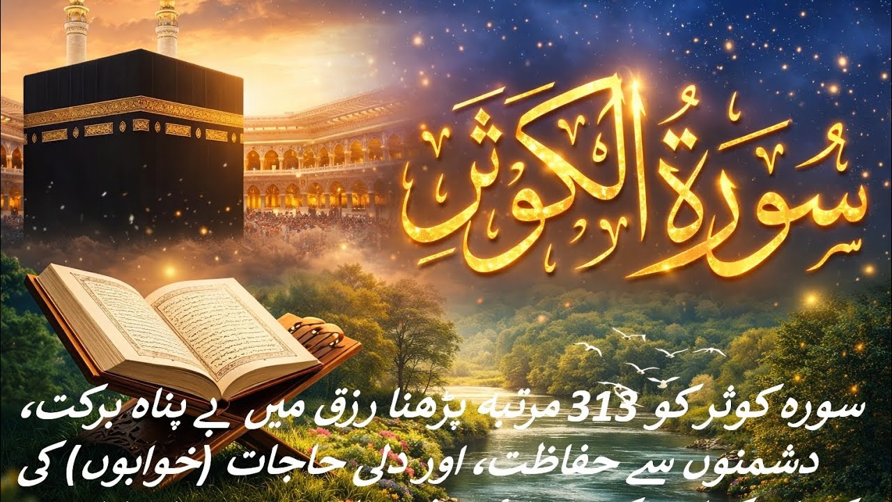 Surah kosar (سورہ کوثر) #surakosar #quranrecitation #duet #surahalmulktilawat #tilawat #surahkosar 