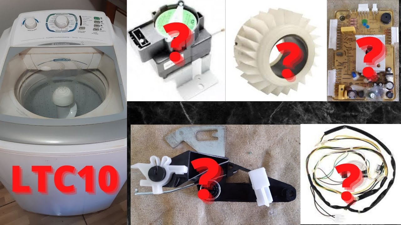 lavadora eletrolux ltc10 embolando as roupas na centrifugação! Veja as 5 possibilidades de defeitos