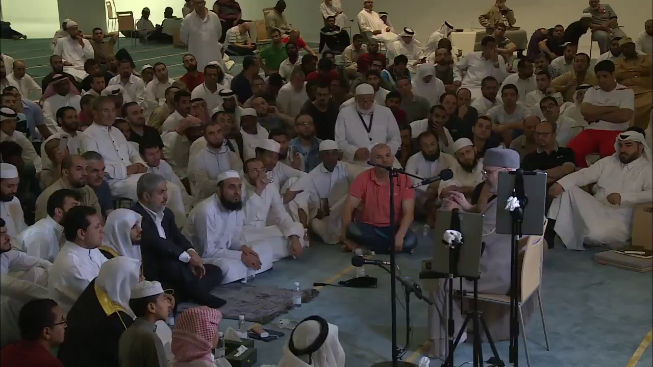 صلاة القيام ليلة الثالث والعشرين للشيخ هيثم الدخين والدرس للشيخ محمد النابلسي