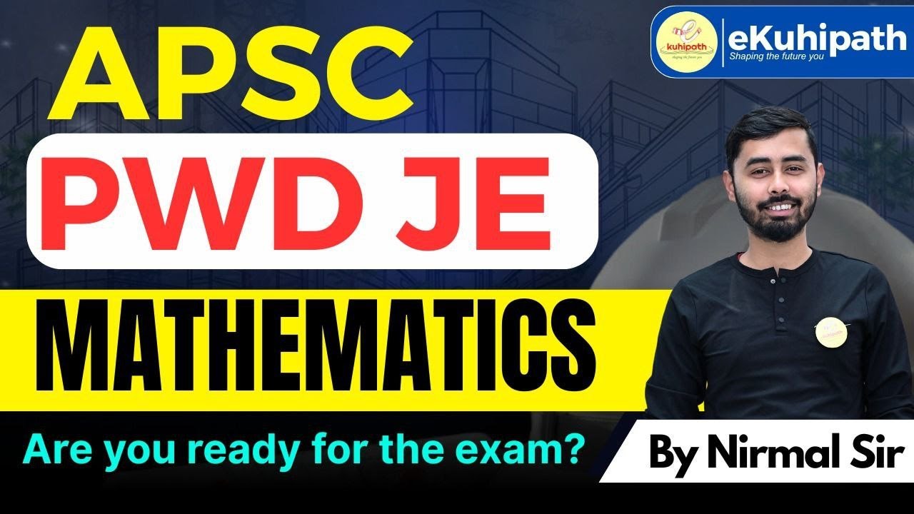 APSC PWD JE/Mathematics practice class - Part 04 by Nirmal Sir