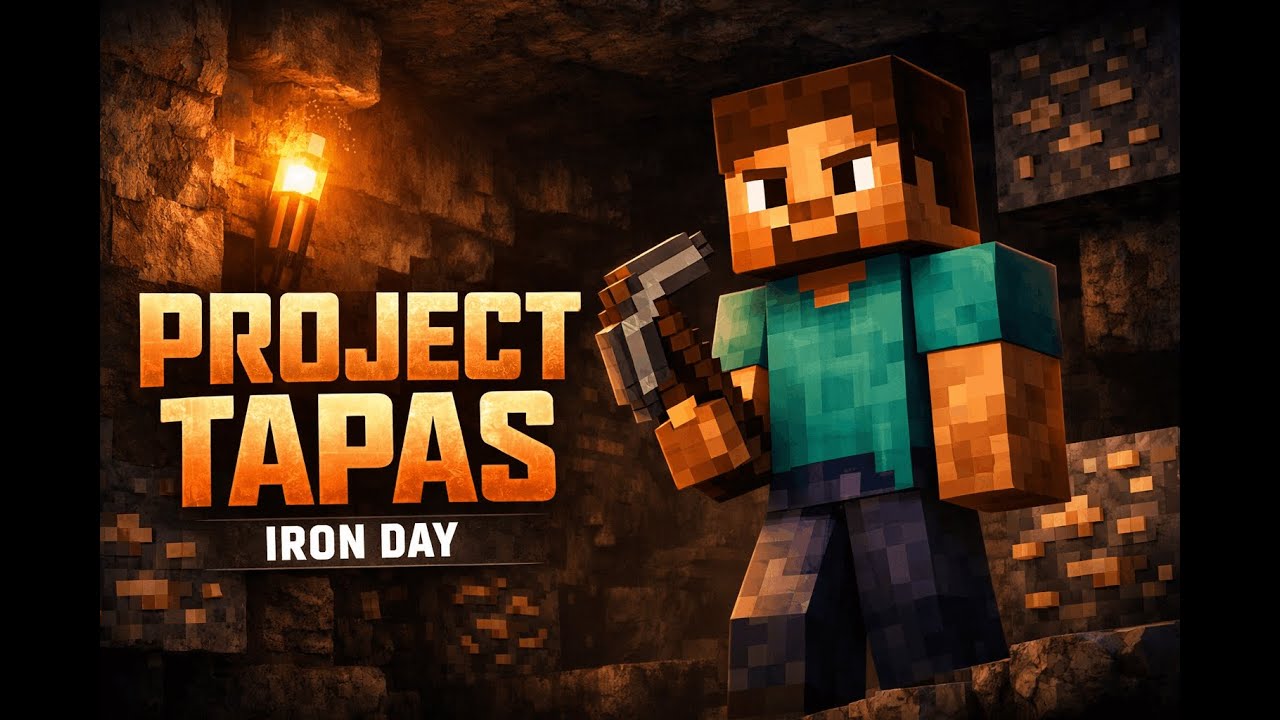 Minecraft Survival | Project Tapas | Iron Mil Gaya | Hindi Live