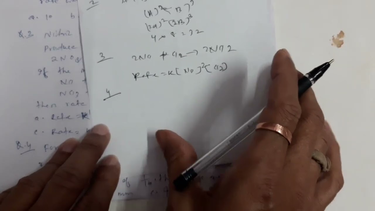 Solved MCQ on Chemical Kinetics#Dr Surjyanarayan Panda/Solved chemistry MCQ for JEE/NEET/CBSE/ICSE
