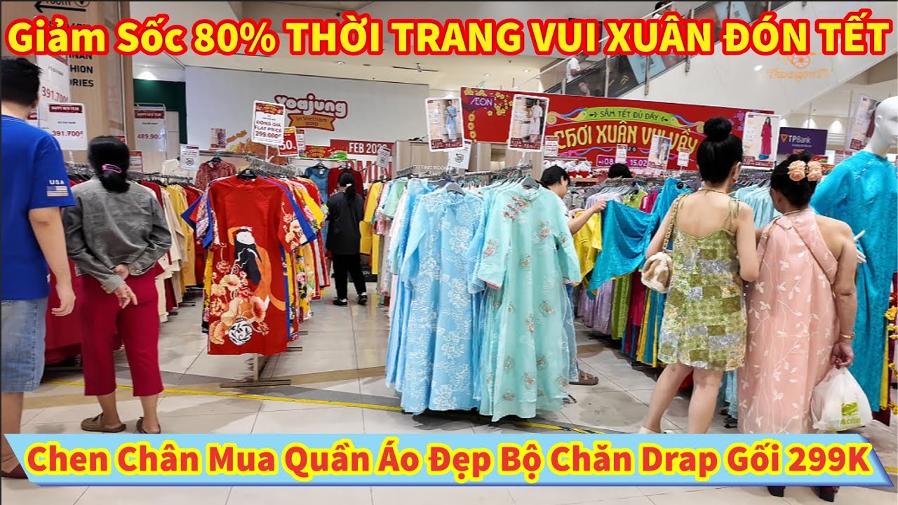 Giảm Sốc 80% THỜI TRANG VUI XUÂN ĐÓN TẾT Bộ Chăn Drap Gối 299K