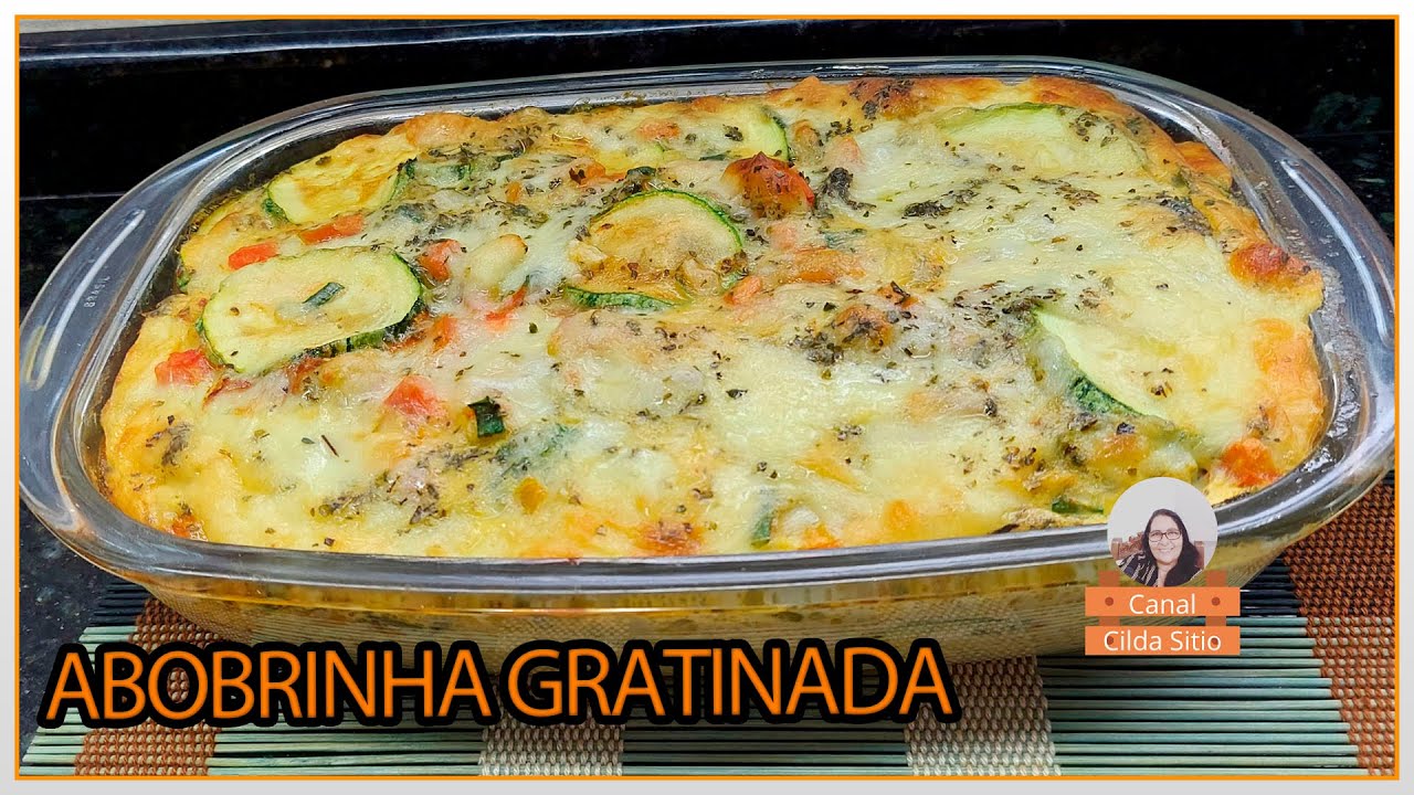 ABOBRINHA GRATINADA